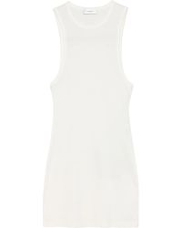 Wardrobe NYC - Racer Ribbed Tank Top - Lyst