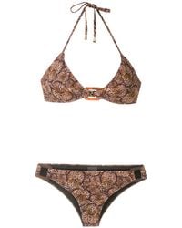 Isolda - Pipa De Lycra Borakay プリント ビキニセット - Lyst