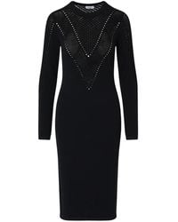 Liu Jo - Knit Midi Dress - Lyst