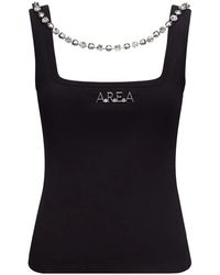 Area - Débardeur À Plaque Logo - Lyst