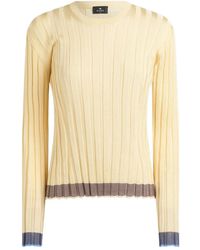 Etro - Gerippter Pullover - Lyst