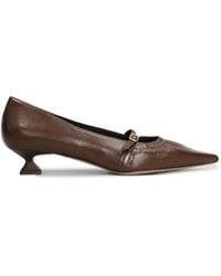 The Seller - Pointed-Toe Buckled Pumps - Lyst