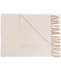 Ganni - Sciarpa Con Frange - Lyst