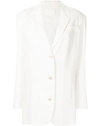 Sir. The Label Clemence Single-breasted Blazer - White