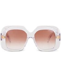 Cutler and Gross - Sonnenbrille Mit Eckigem Gestell - Lyst