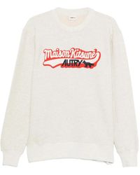 Maison Kitsuné - X Autry Logo-Print Sweatshirt - Lyst