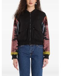 Desigual - Zip-Fastening Pocket Jacket - Lyst