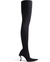Balenciaga - Hourglass 100mm Over-the-knee Boots - Lyst