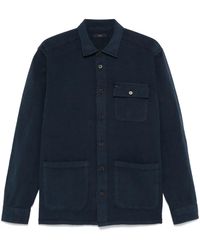Fay - Button-Up Overshirt - Lyst