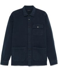Fay - Button-Up Overshirt - Lyst