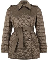Moorer - Quilted Double-Breasted Jacket - Lyst