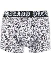 Philipp Plein - Tm Logo-Print Boxers - Lyst