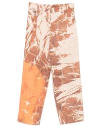 Etudes Studio - X Maia Ruth Lee Abstract-Print Loose-Fit Jeans - Lyst
