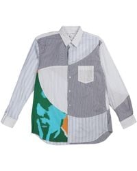 Comme des Garçons - Patchwork Cotton Shirt - Lyst