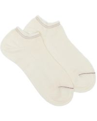 ZEGNA - Chaussettes Microtexture - Lyst
