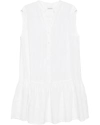 Marc O' Polo - Minikleid mit V-Ausschnitt - Lyst