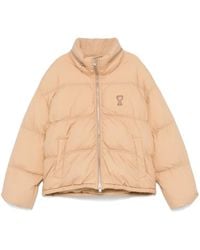 Ami Paris - Ami De Coeur Puffer Jacket - Lyst