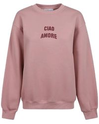 Giada Benincasa - Ciao Amore Crew-Neck Sweatshirt - Lyst