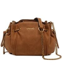 Liu Jo - Logo Shoulder Bag - Lyst