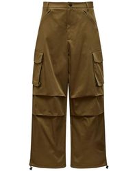MSGM - Logo-Detail Cargo Pants - Lyst