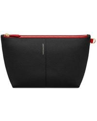 Maison De Sabre - Petite Pochette Flaire En Cuir À Anneau En D - Lyst