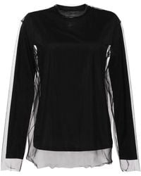 JNBY - Tulle Long Sleeves T-Shirt - Lyst