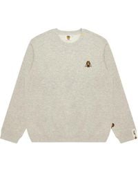 A Bathing Ape - Embroidered Sweater - Lyst
