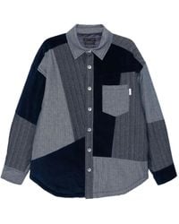 FIVE CM - Patchwork Denim Jacket - Lyst