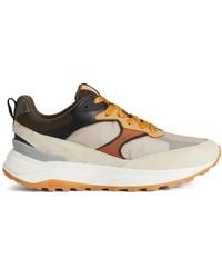 Woolrich - Panelled Leather Low-Top Trainers - Lyst