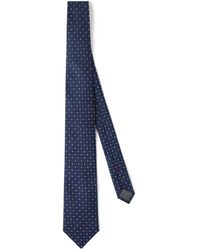 Brunello Cucinelli - Stropdas Met Stippen - Lyst