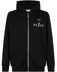 Philipp Plein - Zip-Up Hoodie - Lyst