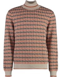 Malo - Pull À Motif Géométrique - Lyst