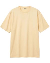 AURALEE - Crew-Neck T-Shirt - Lyst