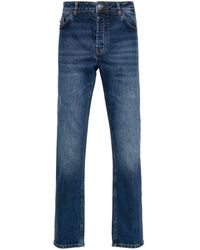 BOGGI - Logo-embroidered Low-rise Jeans - Lyst