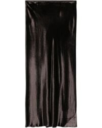 Dorothee Schumacher - Velvet Bias-Cut Skirt - Lyst