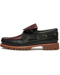 Timberland - Authentic 3-Eye Lug Boat Shoes - Lyst