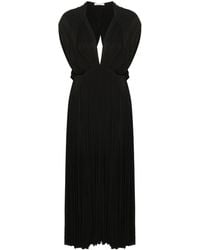 Philosophy Di Lorenzo Serafini - Sleeveless Pleated Dress - Lyst