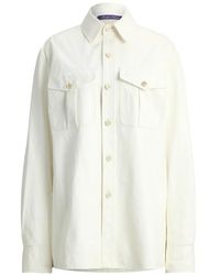 Ralph Lauren - Landry Lambskin Shirt - Lyst