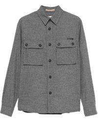 Paolo Pecora - ダブルポケット シャツジャケット - Lyst