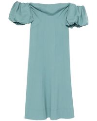 Ulla Johnson - Nina Off-The-Shoulder Midi Dress - Lyst