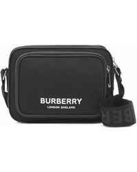 Burberry - BORSA A TRACOLLA IN ECONYLON - Lyst