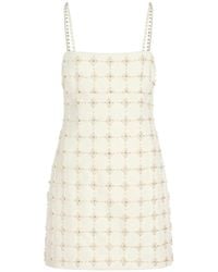 Cinq À Sept - Robe Courte Pearl Crystal Iris Satine - Lyst