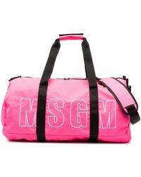 MSGM ボストンバッグ - ピンク