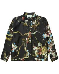 Munthe - Aseia Floral-Print Silk Shirt - Lyst