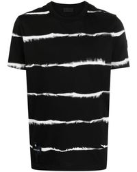 Moncler - T-shirt Met Tie-dye Print - Lyst