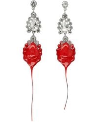OTTOLINGER - Crystal-Embellished Dipped Earrings - Lyst