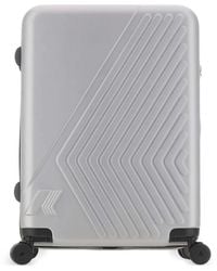 K-Way - Medium Eudoxieur Logo Suitcase - Lyst