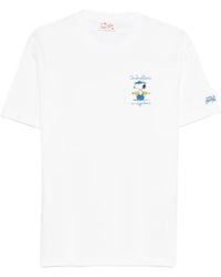 MC2 Saint Barth - Printed T-Shirt - Lyst