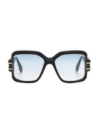 Cazal - Sonnenbrille Mit Eckigem Gestell - Lyst