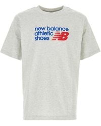 New Balance - Athletics Premium Relaxed Chest Logo T-Shirt - Lyst